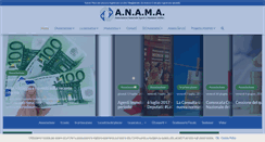 Desktop Screenshot of anama.it